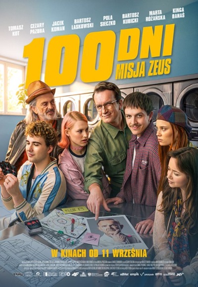 Plakat: 100 dni: Misja Zeus