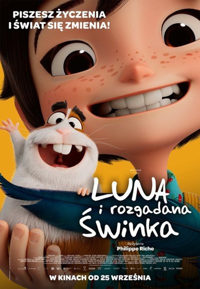 Plakat: Luna i rozgadana świnka